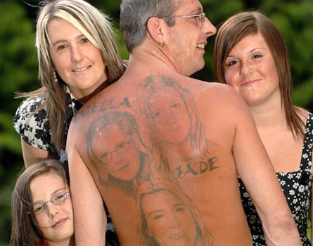 Backpiece coverup tattoo Guy